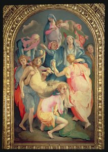 キリストの沈着、1525-28（パネル）（詳細は82734を参照） 作： Jacopo Pontormo
